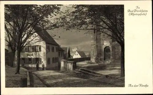 Ak Bad Dürkheim in der Pfalz, Kirche