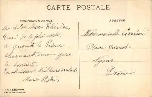 Handgemalt Ak Glückwunsch Neujahr, Rosenblüten