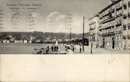 Ak Naples Florida USA, Pension Francaise Maurice