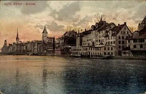 Ak Zürich Stadt Schweiz, Schipfe