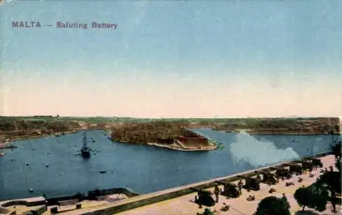 Ak Floriana Malta, Salutbatterie