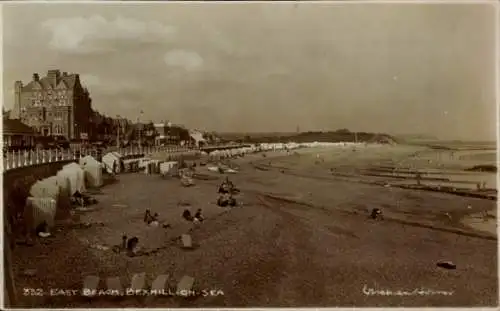 Ak Bexhill on Sea Sussex England, Strand
