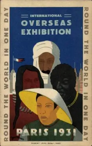 Ak Paris 1931, Internationale Überseeausstellung