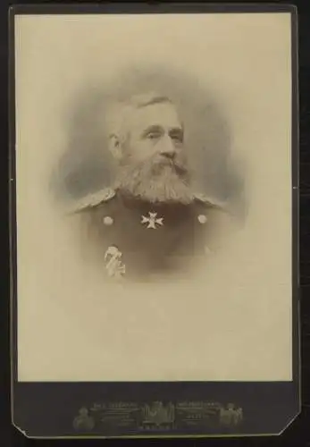 Cabinet Foto Fürst Adolf Georg von Schaumburg-Lippe