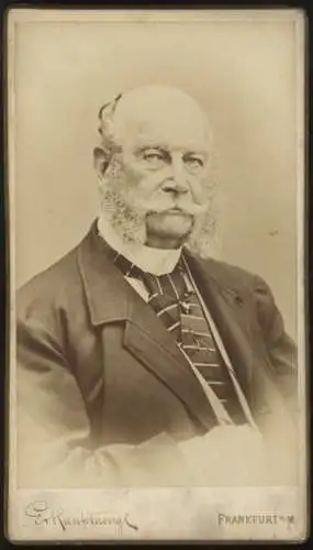 Cabinet Foto Kaiser Wilhelm I. König von Preußen