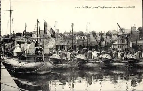 Ak Caen Calvados, Contre Torpilleurs dans le Bassin