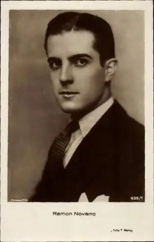 Ak Schauspieler Ramon Novarro, Portrait