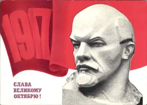 Ak Russland, Wladimir Iljitsch Lenin, Büste