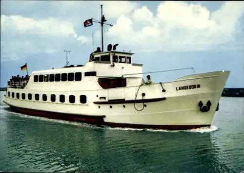 Ak Nordseebad Langeoog Ostfriesland, MS Langeoog III