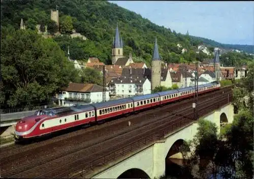 Ak Deutsche Eisenbahn, Diesel-Schnelltriebwagen 601 017-7