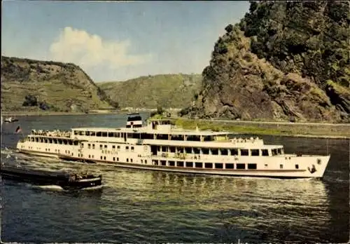 Ak Schiff MS Berlin, Köln-Düsseldorfer Deutsche Rheinschifffahrt AG