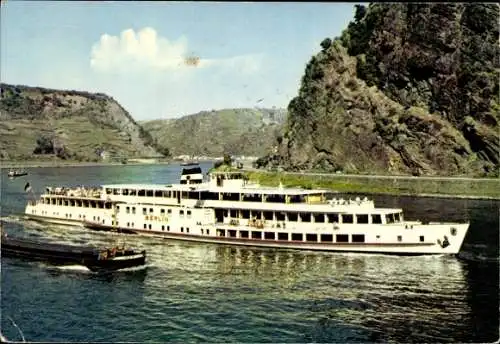 Ak Schiff MS Berlin, Köln-Düsseldorfer Deutsche Rheinschifffahrt AG