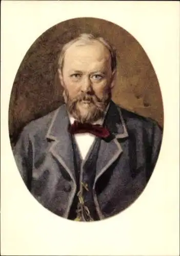 Künstler Ak Schriftsteller Alexander Nikolajewitsch Ostrowski, Portrait