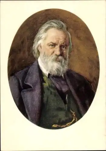 Künstler Ak Schriftsteller Alexander Iwanowitsch Herzen, Portrait
