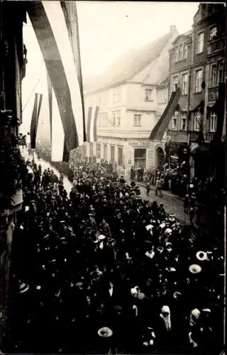 Foto Ak Lutherstadt Wittenberg, Festumzug 400 Jahre Reformation 1917