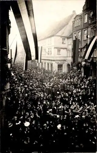 Foto Ak Lutherstadt Wittenberg, Festumzug 400 Jahre Reformation 1917