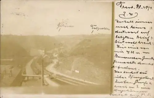 Foto Ak Dresden Plauen, Landschaftsansicht