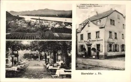 Ak Oberwinter Remagen am Rhein, Gasthof zur Krone