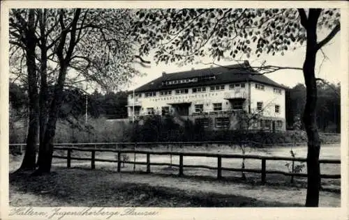 Ak Haltern am See Westfalen, Jugendherberge Stausee