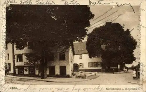 Ak Unna in Westfalen, Morgenstraße, Burgstraße