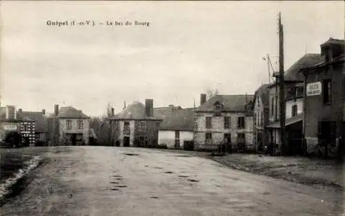 Ak Guipel Ille et Vilaine, Bas du Bourg