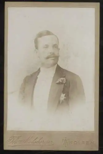 Cabinet Foto Fürst Friedrich von Waldeck-Pyrmont