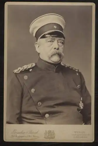 Cabinet Foto Otto Fürst von Bismarck