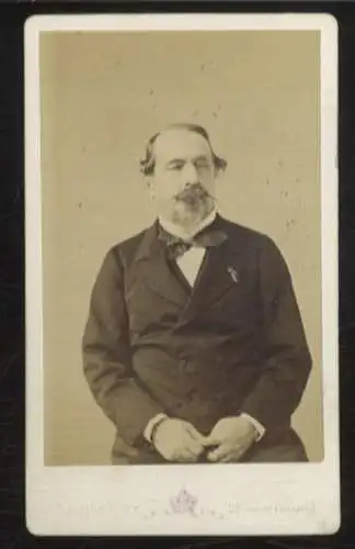CdV Portrait Kaiser Napoleon III. von Frankreich