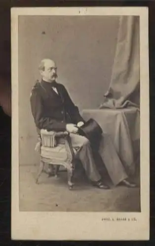 CdV Portrait Graf Otto von Bismarck