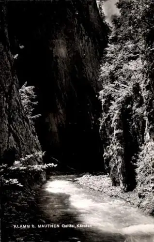 Ak Klamm am Semmering Niederösterreich, Galltal