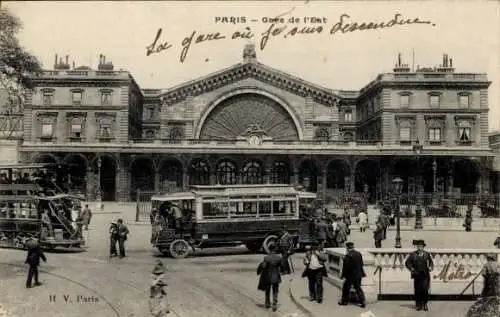 Ak Paris X., Gare de l’Est