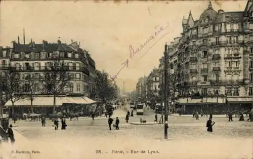 CPA Paris XII., Rue de Lyon