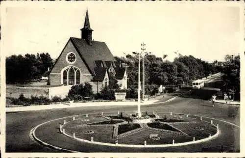 Ak  Koksijde Coxyde sur Mer Westflandern, Eglise Notre-Dame des Dunes