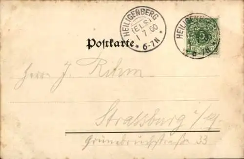 Ak Mollkirch Elsass Bas Rhin, Burg Girbaden, Ruine