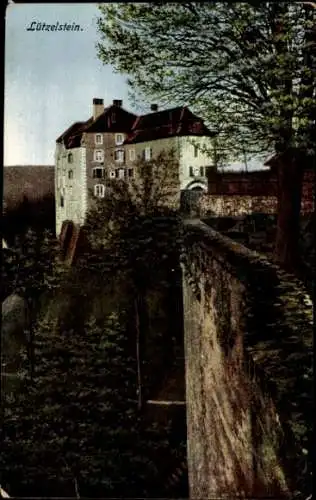 Ak La Petite Pierre Lützelstein Elsass Bas Rhin, Burg