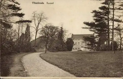Ak Thielrode Tielrode Temse Ostflandern, Schloss