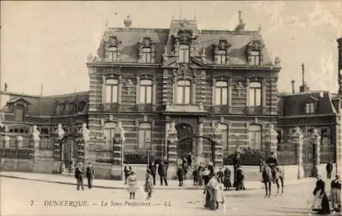 Ak Dunkerque Dünkirchen Nord, La Sous-Prefecture