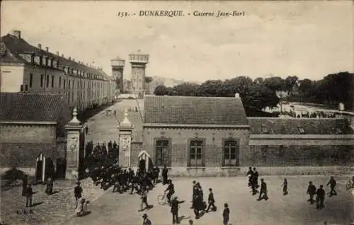 Ak Dunkerque Dünkirchen Nord, Kaserne Jean-Bart