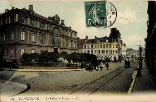 Ak Dunkerque Dünkirchen Nord, Justizpalast