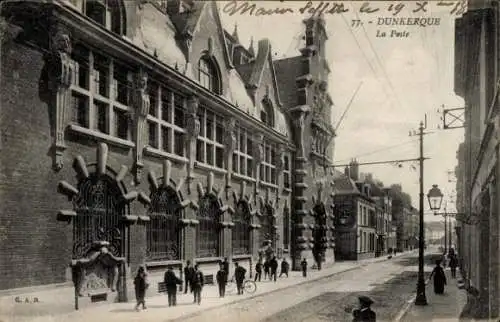 Ak Dunkerque Dünkirchen Nord, La Poste