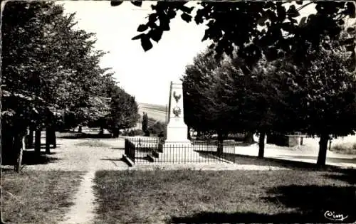 Ak Coulanges la Vineuse Yonne, Kriegerdenkmal