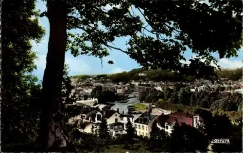 Ak Épinal Lothringen Vosges, Teilansicht, Nid de verdure