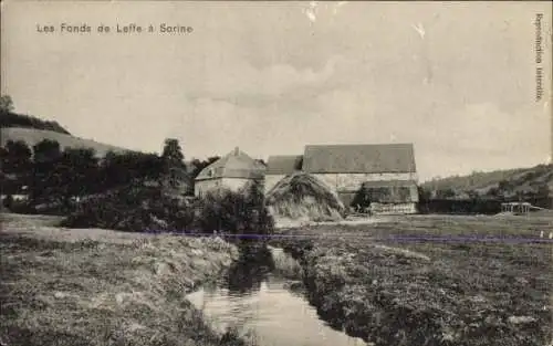 Ak Givet Ardennes, Les Fonds de Leffe in Sorine