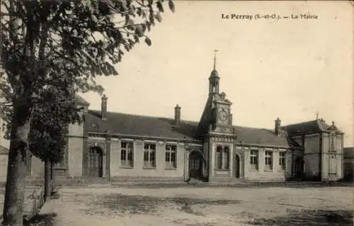 Ak Le Perray en Yvelines, Rathaus