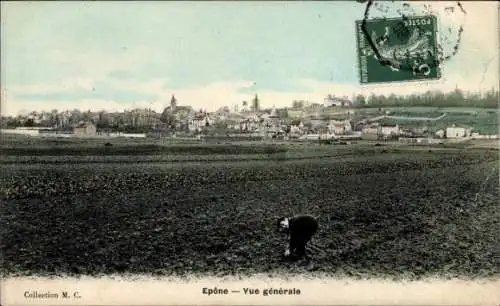 Ak Épone Yvelines, Gesamtansicht