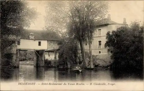 Ak Dennemont Yvelines, Hotel Restaurant de Vieux Moulin