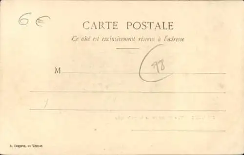 Ak Le Vésinet Yvelines, Place de la République