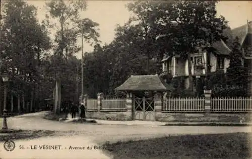 Ak Le Vésinet Yvelines, Avenue de la Belloy