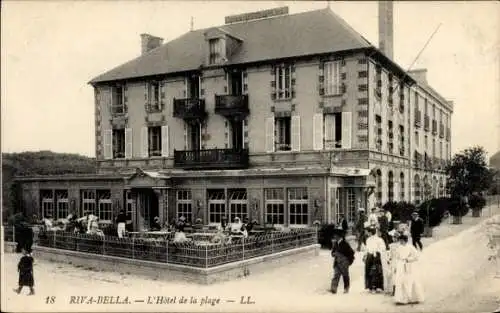 Ak Ouistreham Riva Bella Calvados, Strandhotel