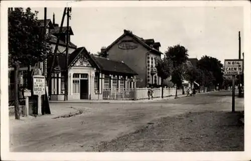 Ak Ouistreham Riva Bella Calvados, der Rand-Point